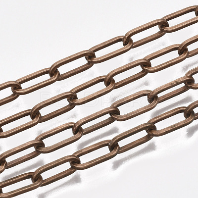 Unwelded Iron Paperclip Chains CH-S125-02F-R-1