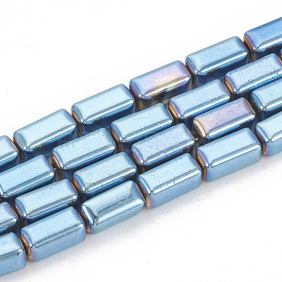 Electroplate Non-magnetic Synthetic Hematite Beads Strands G-N0322-11-1