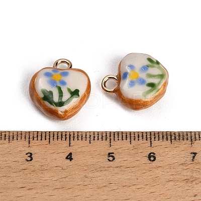 Handmade Porcelain with Brass Pendants PR-CBAB520-03B-1