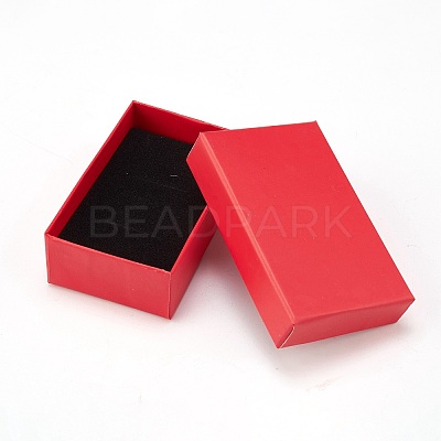 Cardboard Jewelry Pendant/Earring Boxes LS-CBOX-L007-006C-1