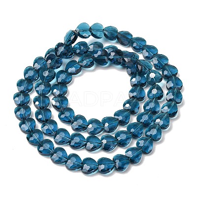 Transparent Glass Beads Strands GL-CBA7A17-03A-07-1