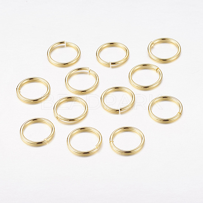 Brass Open Jump Rings JRC10MM-G-1