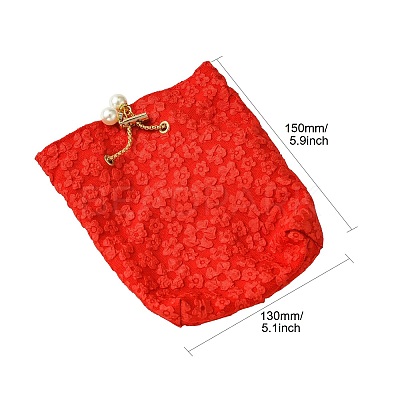 Joyful Sugar Drawstring Bags with Chain ST-CJ0002-01B-1