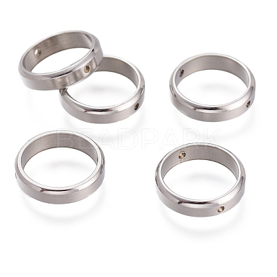 Tarnish Resistant 201 Stainless Steel Bead Frames STAS-O130-05-1