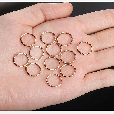 316L Surgical Stainless Steel Hoop Cartilage Earrings WGB51CA-03-1