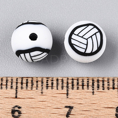 Handmade Polymer Clay Beads CLAY-N014-02A-08-1
