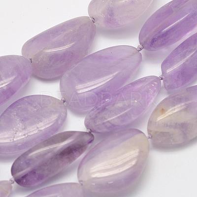Natural Amethyst Beads Strands G-L464-11-1