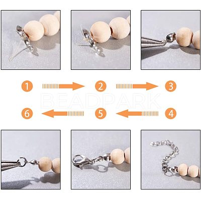 150pcs Silver Color Plated Iron Bead Tips X-E037Y-S-1