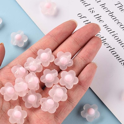 Transparent Acrylic Beads TACR-S152-09C-08-1