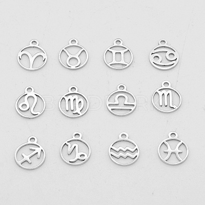Non-Tarnish 201 Stainless Steel Charms STAS-Q237-M003-7-1