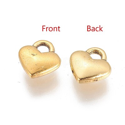 Tibetan Style Alloy Heart Charms LS-TIBEP-LFH260Y-AG-LF-1