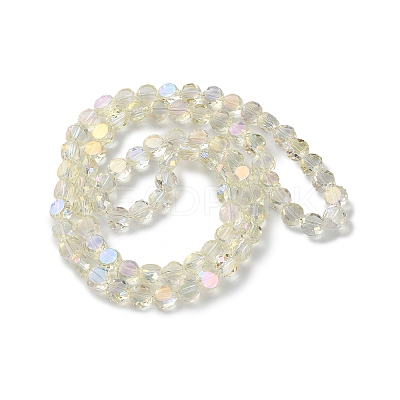 Electroplate Glass Beads Strands EGLA-C010-01A-HR03-1