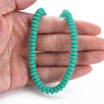 Handmade Polymer Clay Beads Strands CLAY-N008-64-1