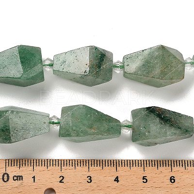 Natural Green Strawberry Quartz Beads Strands G-NH0005-B10-01A-1