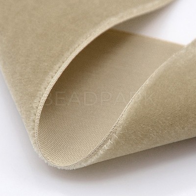 Polyester Velvet Ribbon for Gift Packing and Festival Decoration SRIB-M001-4mm-836-1