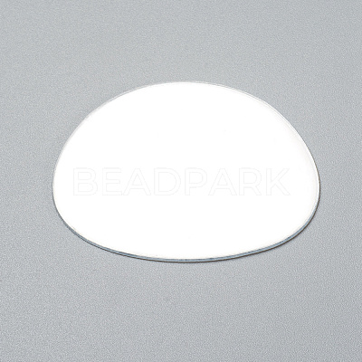 Oval Shape Mirror X-DIY-WH0170-52-1