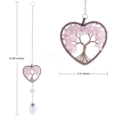 Big Pendant Decorations HJEW-SZ0001-32E-1