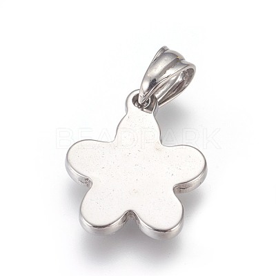 Tarnish Resistant 304 Stainless Steel Pendants STAS-E449-74P-1