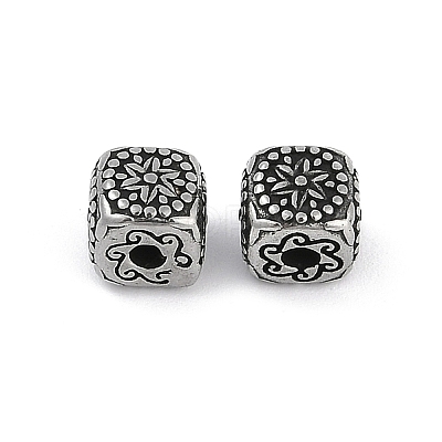 304 Stainless Steel Beads STAS-M090-05AS-1