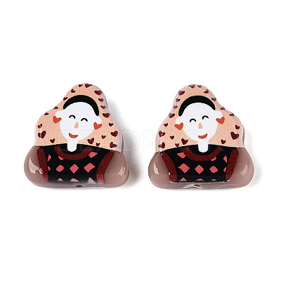 Printed Opaque Resin Beads RESI-N043-17C-1