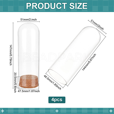 Glass Dome Cover DJEW-WH0099-04A-1