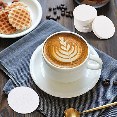Round Coffee Filter Paper AJEW-CN0004-70H-1