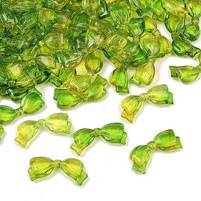 Two-Tone Transparent Acrylic Beads AC-CBAE44E-02A-05-1