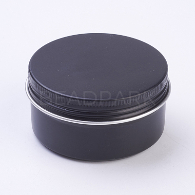 Round Aluminium Tin Cans CON-WH0010-02B-80ml-1