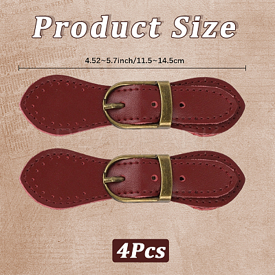 Leather Toggle Buckle AJEW-CL0003-73A-1