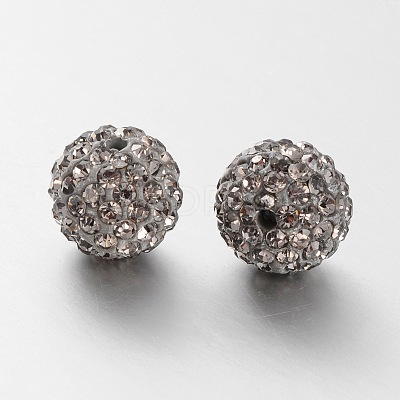 Pave Disco Ball Beads RB-Q195-8mm-215-1