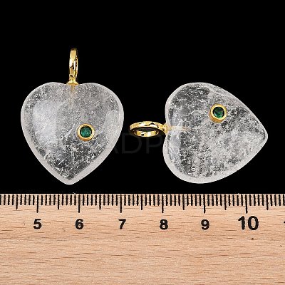 Natural Quartz Crystal Pendants G-D104-01G-08-1