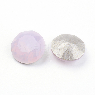 Pointed Back & Back Plated K9 Glass Rhinestone Cabochons RGLA-J012-8mm-395-1