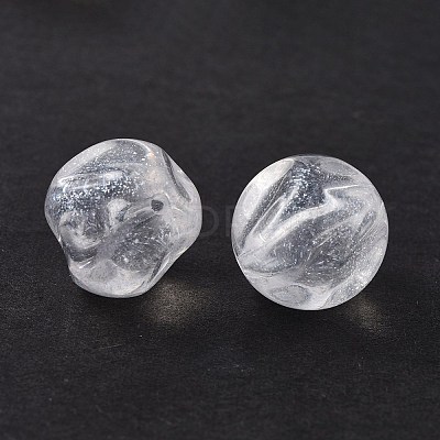 Transparent Acrylic Beads OACR-P007-60-1