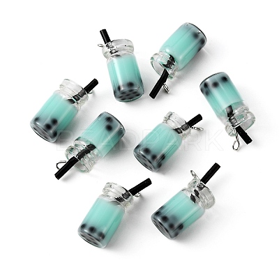 Glass Bottle Pendants CRES-N017-03D-1