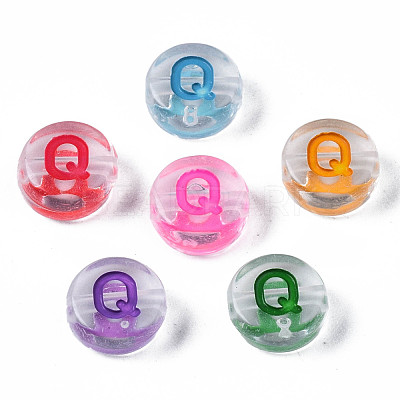 Transparent Clear Acrylic Beads MACR-N008-56Q-1