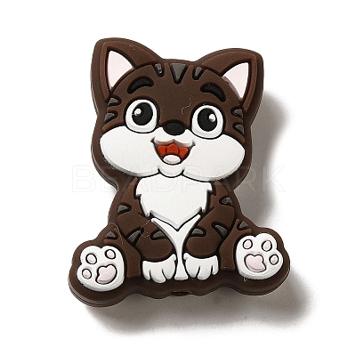 Cat Silicone Focal Beads SIL-B069-01G-1