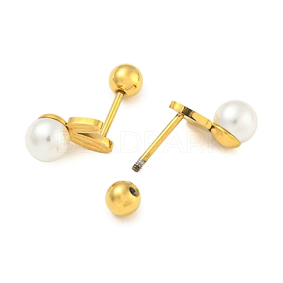 Ion Plating(IP) 304 Stainless Steel Ear Plugs Gauges EJEW-H012-06G-1