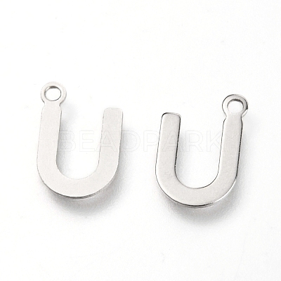 Non-Tarnish 201 Stainless Steel Charms STAS-C021-06P-U-1