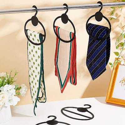 Plastic Scarf Display Hangers AJEW-WH0528-63A-1