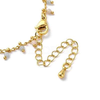 Brass Cable Chain Necklace Making KK-K337-12G-03-1