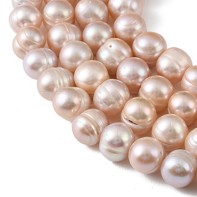 Natural Cultured Freshwater Pearl Beads Strands PEAR-L034-18B-1