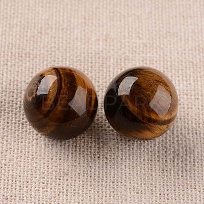 Natural Tiger Eye Round Ball Beads G-I170-16mm-14-1