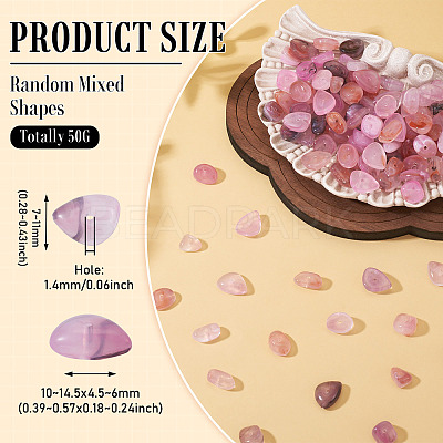 50G Transparent Acrylic Beads TACR-TA0001-62F-1