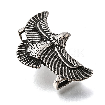 304 Stainless Steel Slide Charms STAS-F356-15AS-04-1