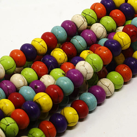 Synthetic Turquoise Beads Strands TURQ-I001-1