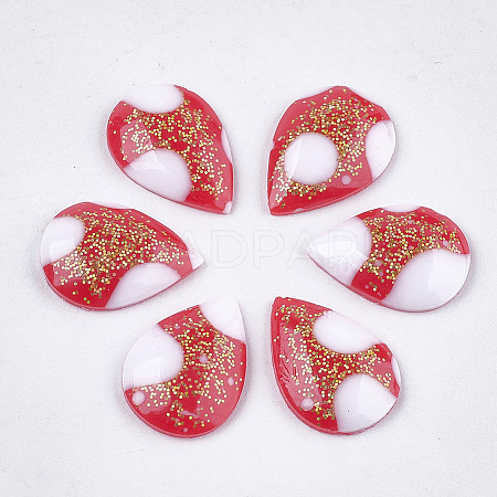 Epoxy Resin Cabochons CRES-S361-02D-1
