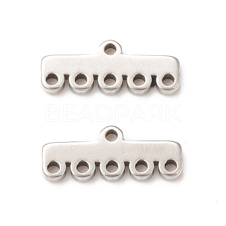 Non-Tarnish 304 Stainless Steel Chandelier Component Links STAS-A074-02E-P-1