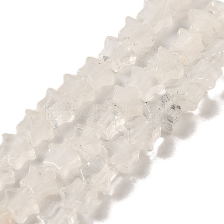 Natural Quartz Crystal Beads Strands G-G085-B43-02-1