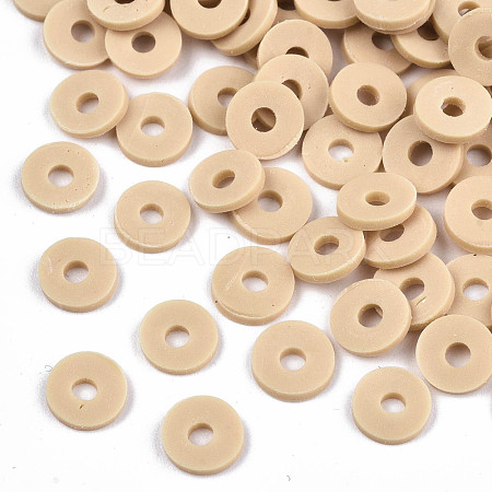 Handmade Polymer Clay Beads CLAY-Q251-8.0mm-67-1