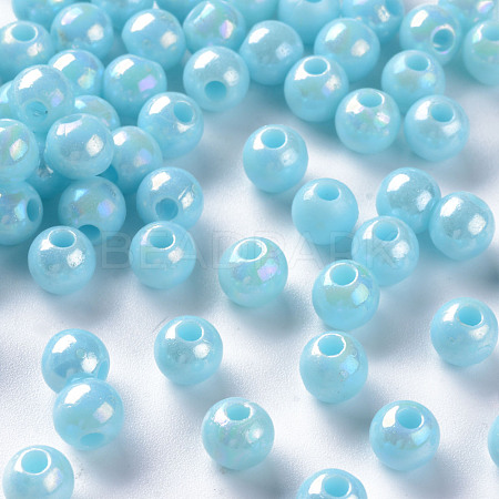 Opaque Acrylic Beads MACR-S370-D6mm-A07-1
